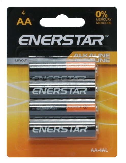 Paquet de 4 piles AA Alcaline