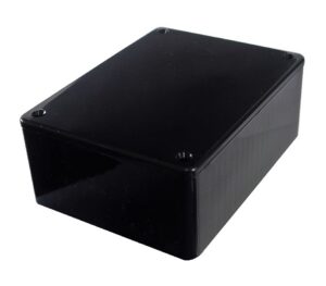 Boîtier Hammond 1591SSBK - 4.3" x 3.3" x 1.6"