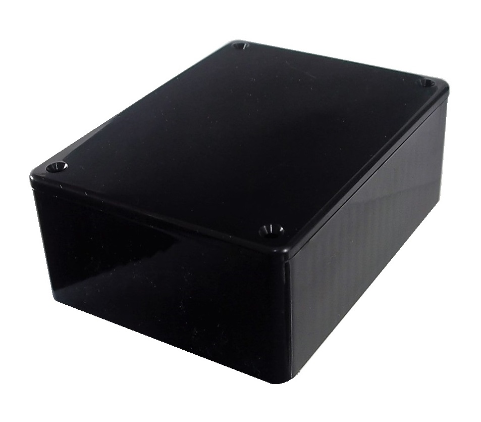 Boîtier Hammond 1591SSBK - 4.3" x 3.3" x 1.6