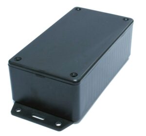 Boîtier Hammond 1591CF2BK - 4.7" x 2.6" x 1.4"