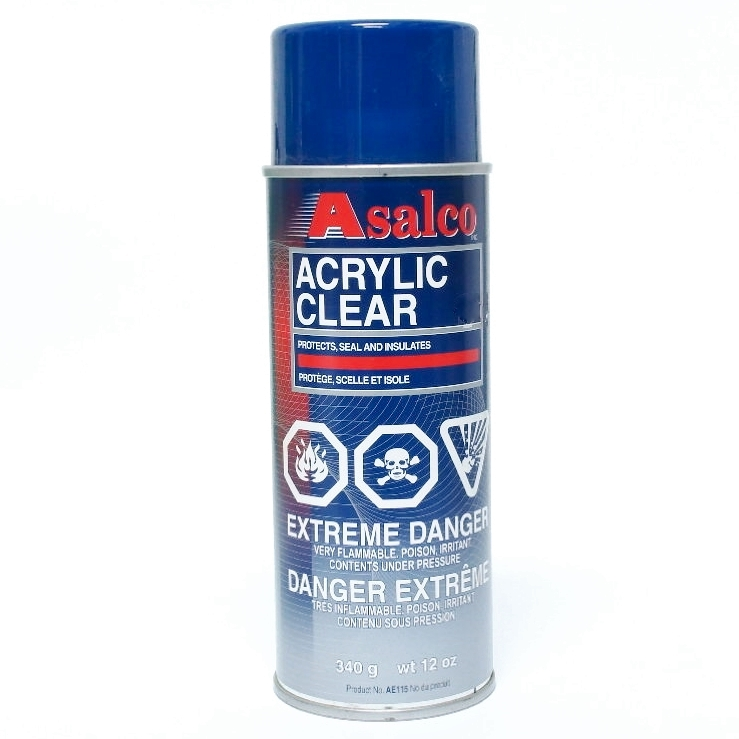Acrylic Clear, Protège, scelle et isole / 340 g.