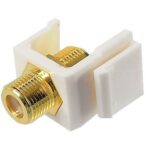 Union keystone femelle à femelle pour connecteur F