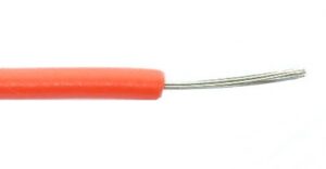 Fil 1 conducteur 24 AWG multibrins orange