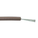 Fil 1 conducteur 24 AWG multibrins brun