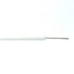 Fil 1 conducteur 24 AWG multibrins blanc