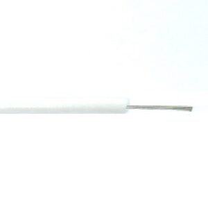 Fil 1 conducteur 24 AWG multibrins blanc