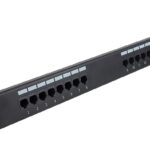 Montage en rack 16 ports (patch pannel) pour CAT-5E