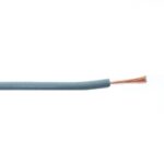 Fil 1 conducteur 22 AWG multibrins gris