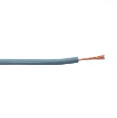 Fil 1 conducteur 22 AWG multibrins gris