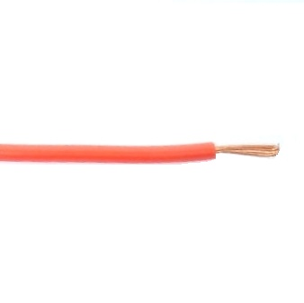 Fil 1 conducteur 22 AWG multibrins orange