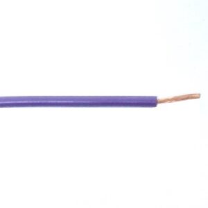 Fil 1 conducteur 22 AWG multibrins violet