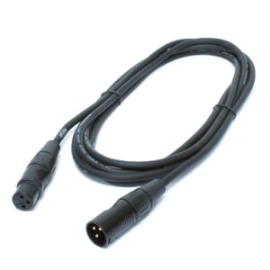 Câble pour microphone XLR mâle à XLR femelle de marque Digiflex - 10 pieds