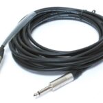 Câble audio Digiflex 6.3mm (1/4")  mono - 50 pieds