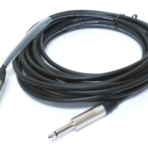 Câble audio Digiflex 6.3mm (1/4")  mono - 50 pieds