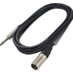 Câble audio Digiflex 1/4" à XLR - 10 pieds