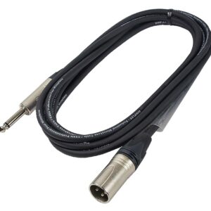 Câble audio Digiflex 1/4" à XLR - 10 pieds
