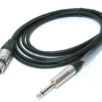 Câble audio Digiflex 6.3 mm à XLR femelle - 10'