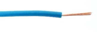 Fil 1 conducteur 20 AWG multibrins bleu