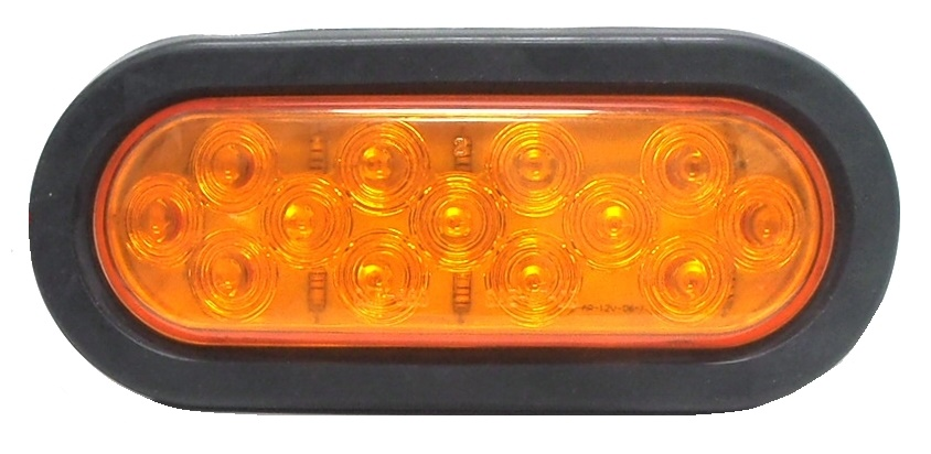 Lampe aux DEL scellé de couleur ambre