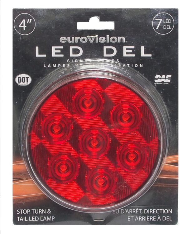 Feux d'arrêt, changement de direction à LED - 4"