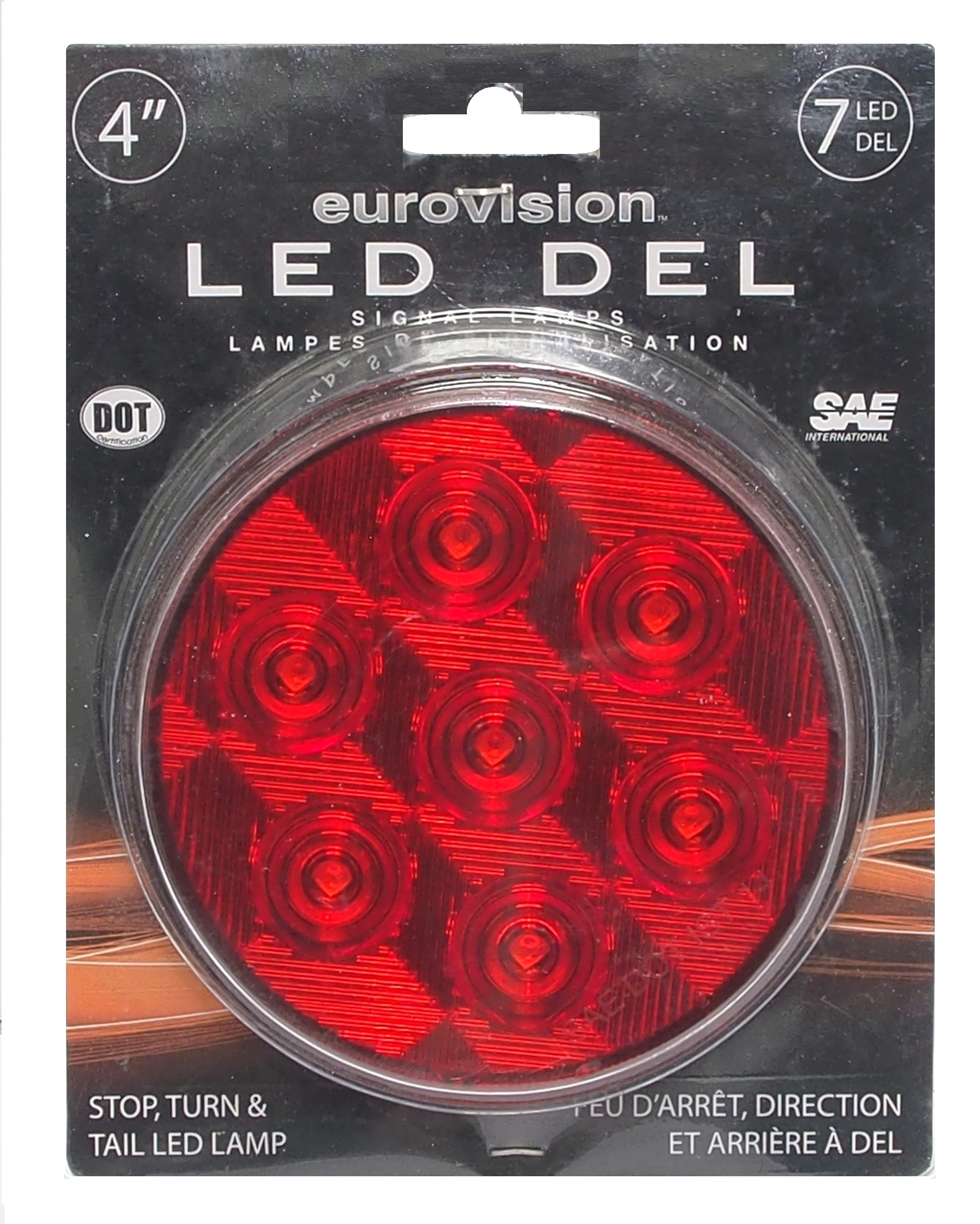 Feux d'arrêt, changement de direction à LED - 4"