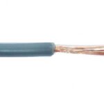 Fil 1 conducteur 18 AWG multibrins gris