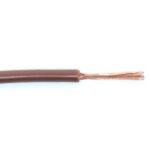 Fil 1 conducteur 18 AWG multibrins brun