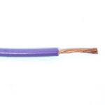 Fil 1 conducteur 18 AWG multibrins violet