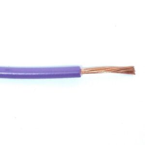 Fil 1 conducteur 18 AWG multibrins violet