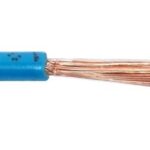 Fil 1 conducteur 12 AWG multibrins bleu