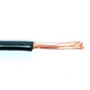 Fil 1 conducteur 12 AWG multibrins noir