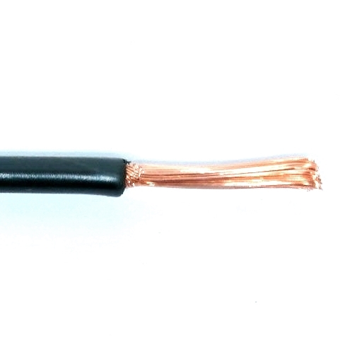 Fil 1 conducteur 12 AWG multibrins noir