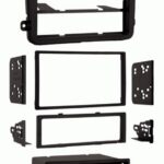 Ensemble de fixation de radio d'auto Jetta Passat 2005 et plus.