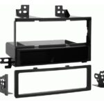 Ensemble de fixation Simple Din pour radio modèles Kia Rio et Hyundai Accent 2006 et plus
