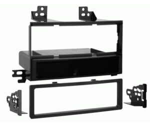 Ensemble de fixation Simple Din pour radio modèles Kia Rio et Hyundai Accent 2006 et plus