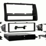 Ensemble de fixation de radio simple din pour Toyota Corolla 2003 à 2008