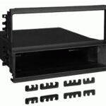 Ensemble de fixation multi-kit simple Din pour radio modèles Hyundai Elantra 1996-2000, Sonata 1995-2001, Tiburon 1997-2002 et Santa Fe 2001-2006.