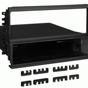 Ensemble de fixation multi-kit simple Din pour radio modèles Hyundai Elantra 1996-2000, Sonata 1995-2001, Tiburon 1997-2002 et Santa Fe 2001-2006.