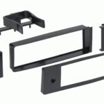 Ensemble de fixation pour radio de voiture simple Din pour Honda Civic 1996 à 1998