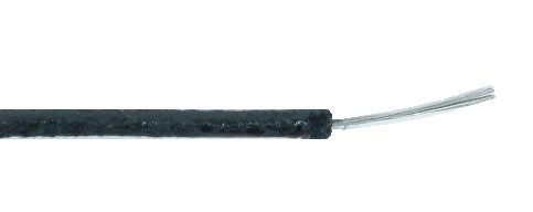 Fil 1 conducteur 28 AWG multibrins noir