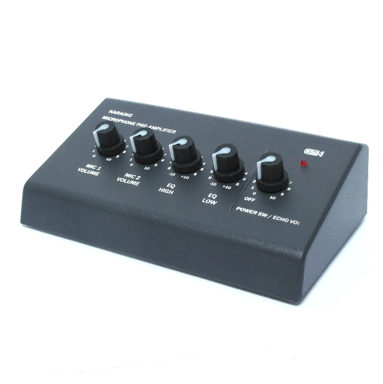 Mélangeur et préamplificateur pour microphone