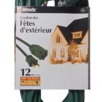 Rallonge électrique pour l'extérieur - 12 mètres