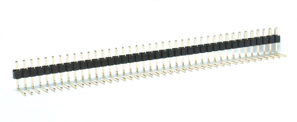 Connecteur "Headers" mâle 0.100" 40 contacts à 90°