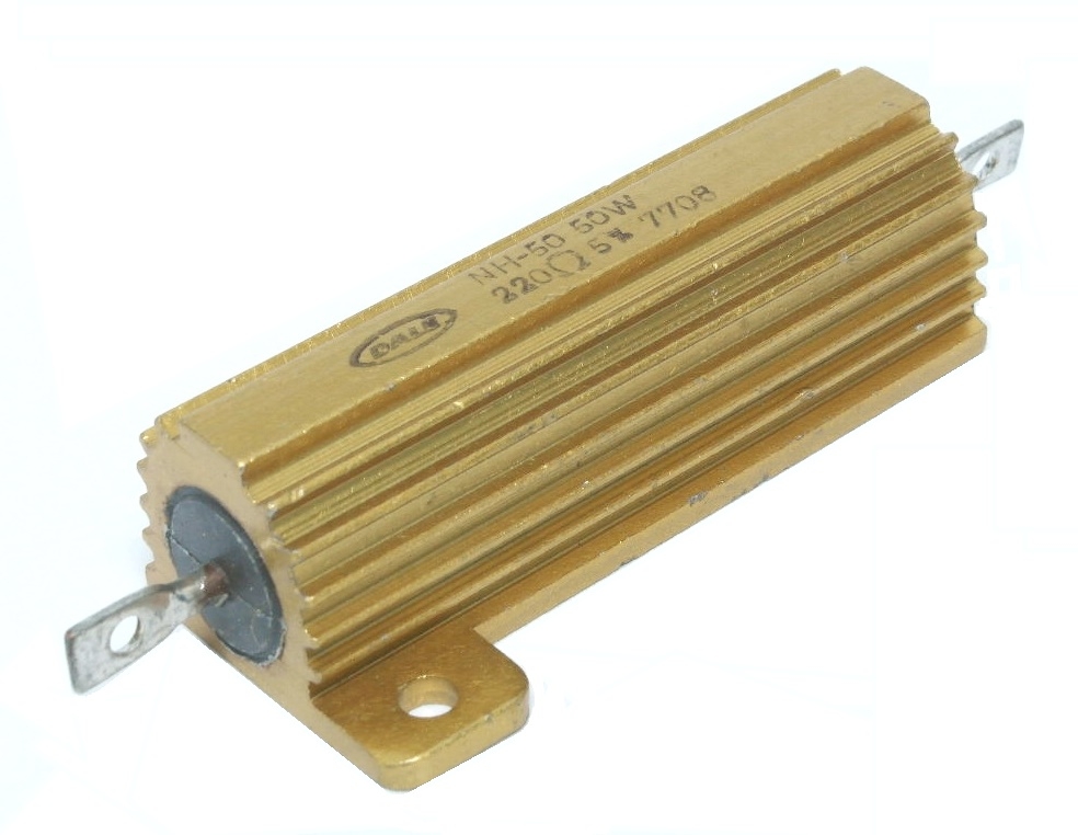 Résistance métallique 220 ohms / 50 Watts